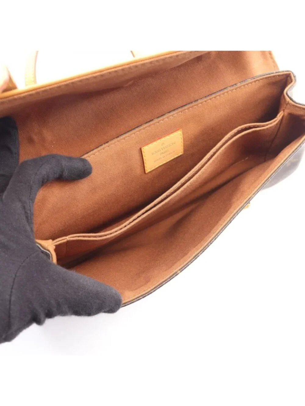 Louis Vuitton Shoulder Bag Marelle Canvas Leather